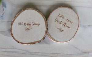 
                  
                    Country House Log Coaster
                  
                
