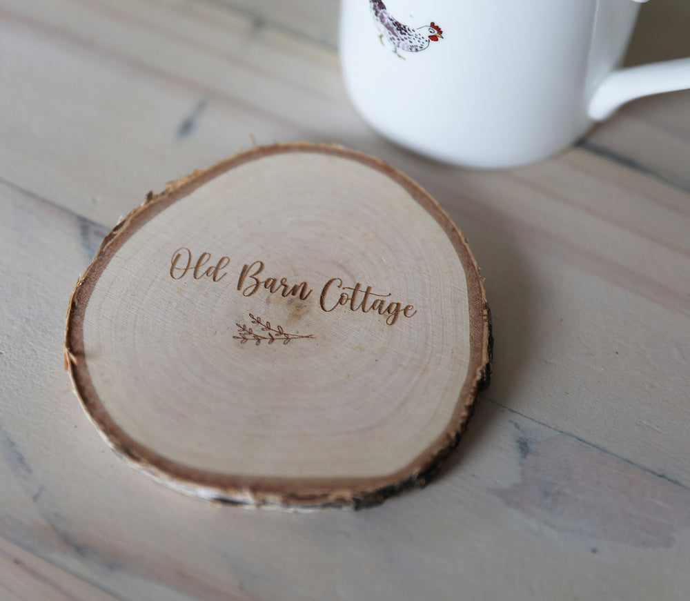 
                  
                    Country House Log Coaster
                  
                