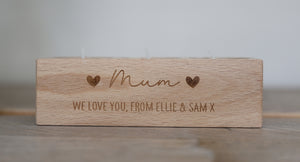 
                  
                    'Mum' Candle Holder
                  
                