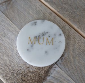 
                  
                    Personalised Mum Marble Coaster
                  
                