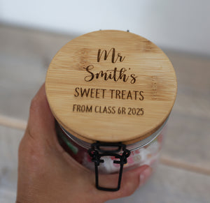 
                  
                    Personalised Teacher Sweet Jar
                  
                
