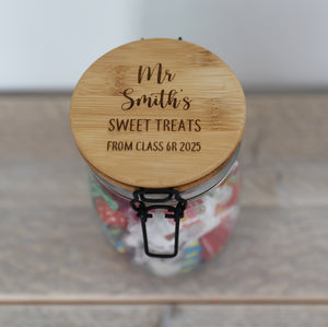 
                  
                    Personalised Teacher Sweet Jar
                  
                