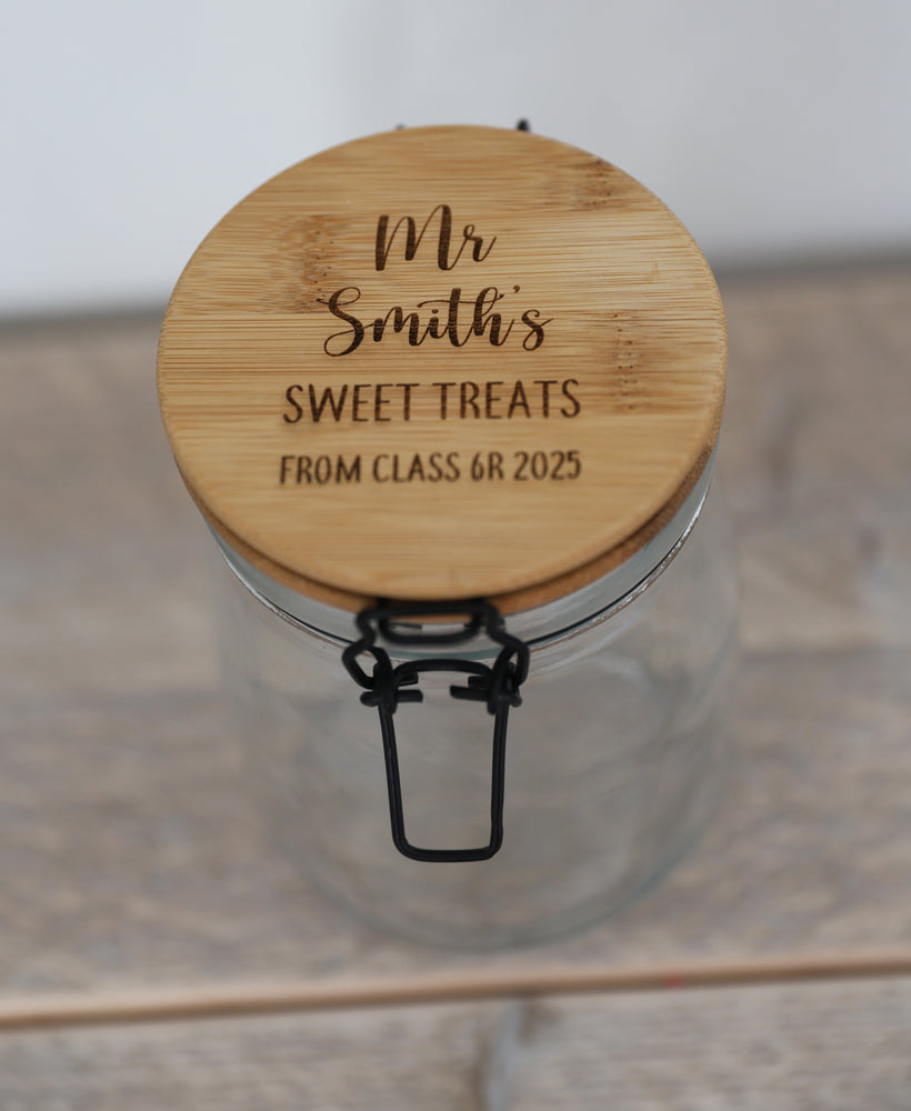 
                  
                    Personalised Teacher Sweet Jar
                  
                