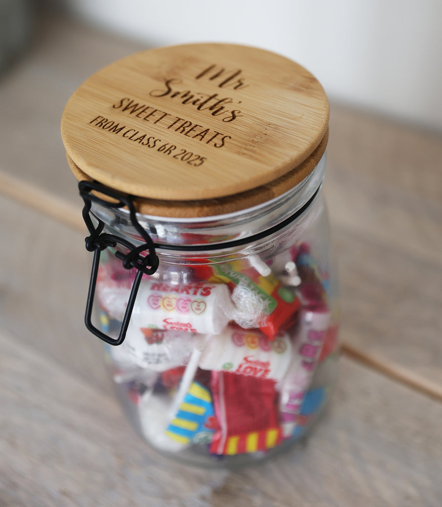 
                  
                    Personalised Teacher Sweet Jar
                  
                