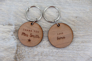 
                  
                    Personalised Keyring for Teacher
                  
                
