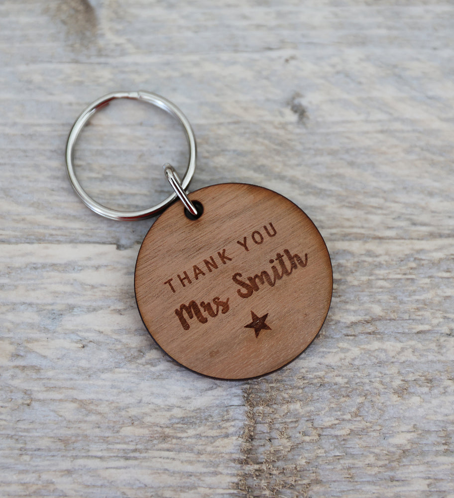 
                  
                    Personalised Keyring for Teacher
                  
                