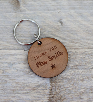 
                  
                    Personalised Keyring for Teacher
                  
                