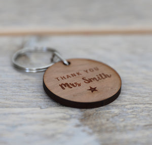 
                  
                    Personalised Keyring for Teacher
                  
                