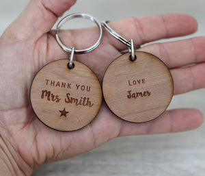 
                  
                    Personalised Keyring for Teacher
                  
                