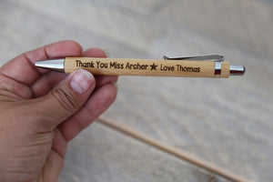 
                  
                    Personalised Star Teacher Pen
                  
                