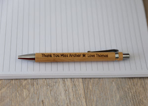 
                  
                    Personalised Star Teacher Pen
                  
                
