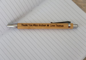 
                  
                    Personalised Star Teacher Pen
                  
                