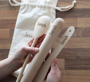 
                  
                    Personalised Baking Set - Wooden
                  
                