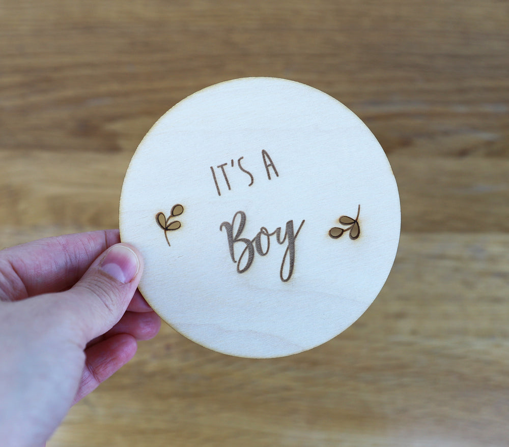 
                  
                    It's a Boy/Girl Gender Reveal Sign - Wooden
                  
                