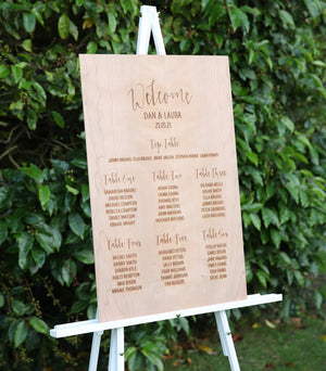 
                  
                    Cherry Table Plan
                  
                