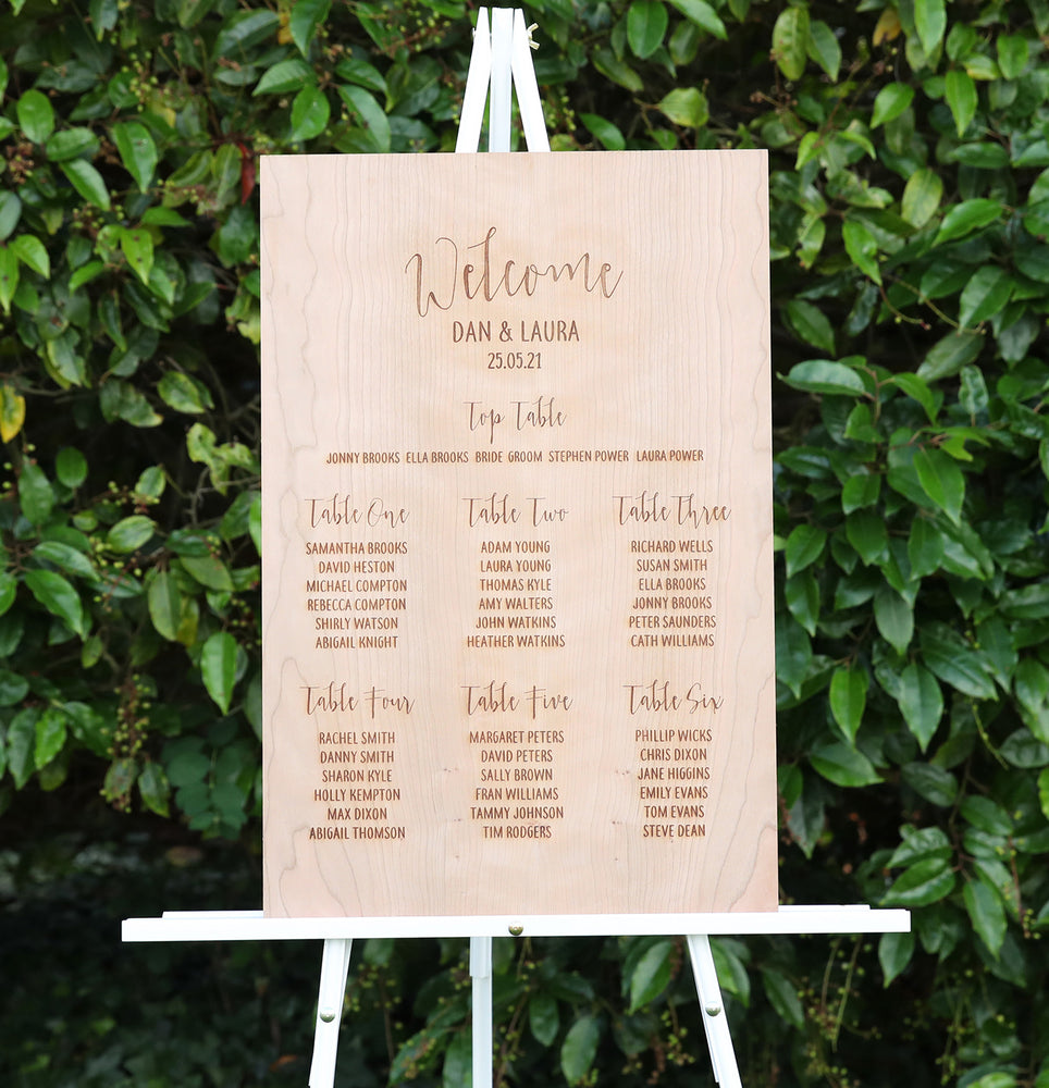 
                  
                    Cherry Table Plan
                  
                