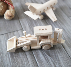 
                  
                    Personalised Wooden Digger
                  
                