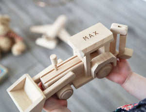 
                  
                    Personalised Wooden Digger
                  
                