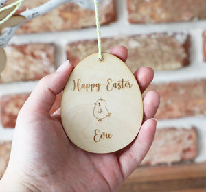 
                  
                    Happy Easter Wooden Decoration
                  
                