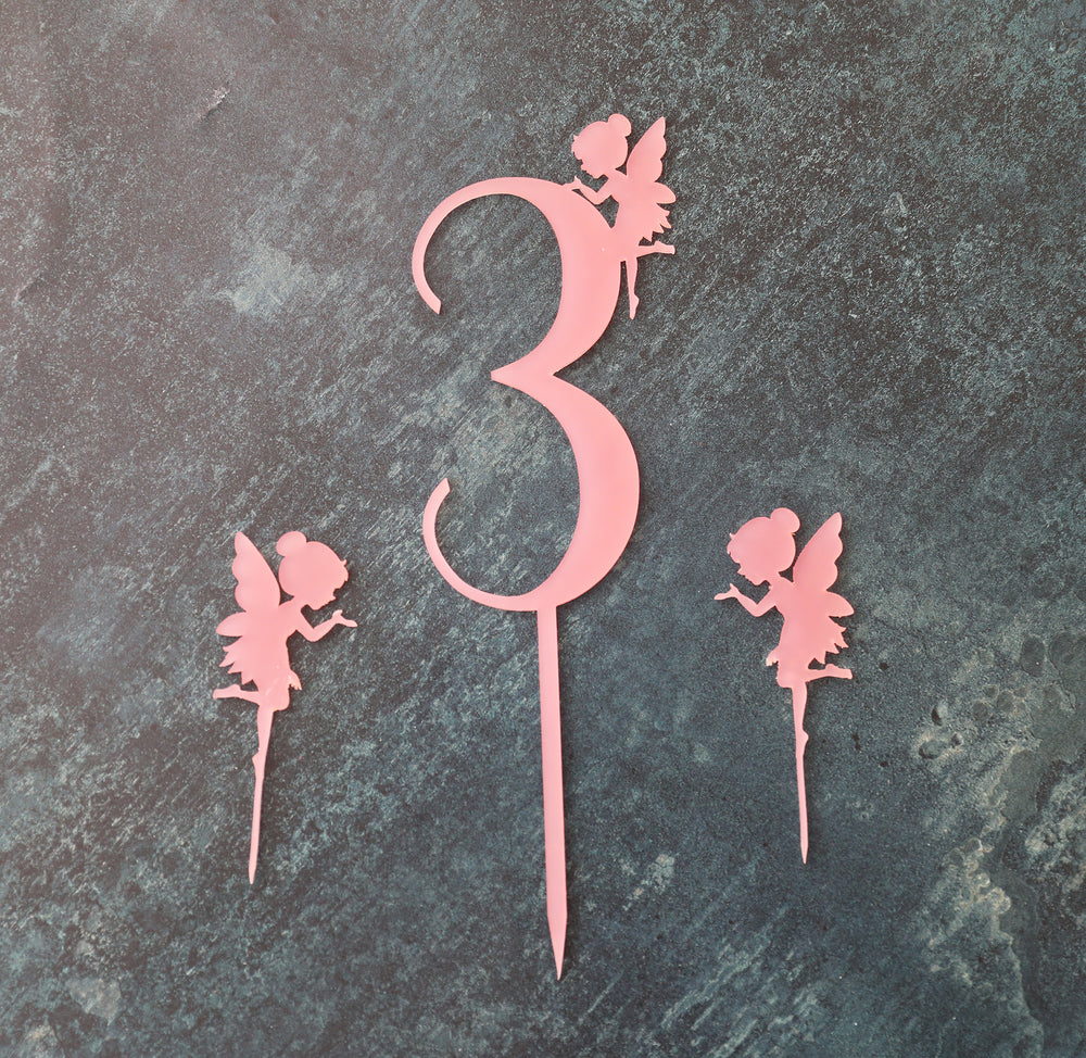 
                  
                    Fairy Number Cake Topper
                  
                