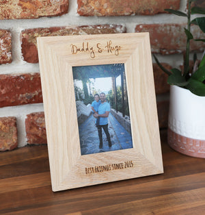 
                  
                    Personalised "Parent and Child" Picture Frame - Wooden
                  
                
