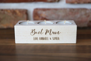 
                  
                    Personalised "Best Mum" Candle Holder
                  
                