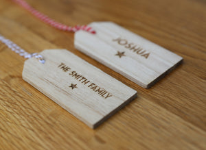 
                  
                    Personalised Christmas Gift Tag - Wooden
                  
                