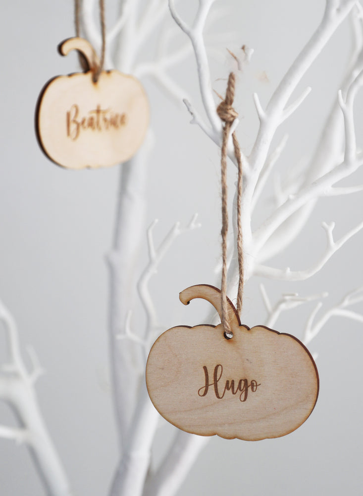 
                  
                    Personalised Wooden Hanging Pumpkin
                  
                