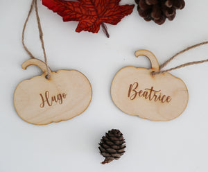
                  
                    Personalised Wooden Hanging Pumpkin
                  
                